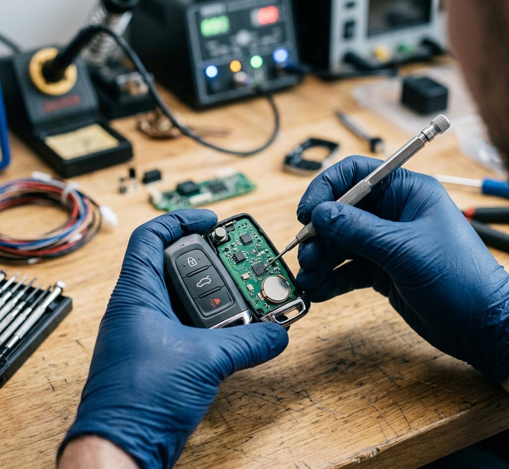 Expert auto key technicians
